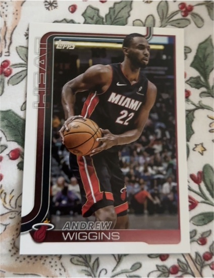 2025-26 Topps #77 Andrew Wiggins — front