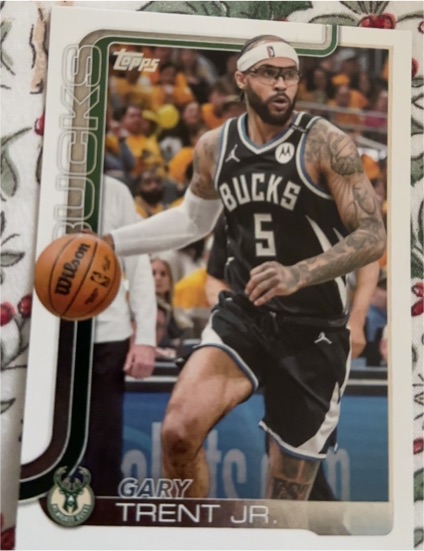 2025-26 Topps #59 Gary Trent Jr. — front