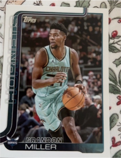 2025-26 Topps #68 Brandon Miller — front