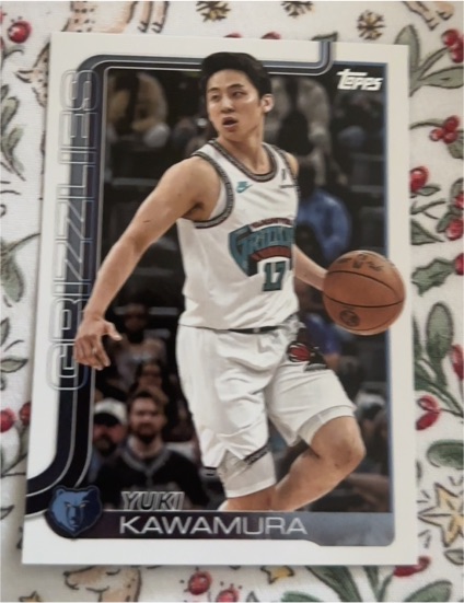 2025-26 Topps #188 Yuki Kawamura — front