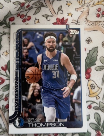2025-26 Topps #170 Klay Thompson — front