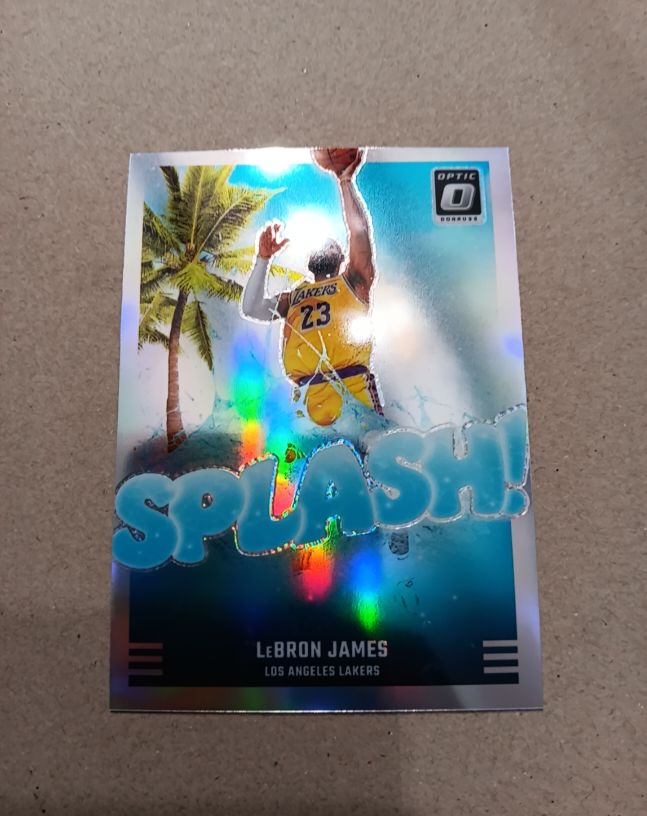 2024-25 Panini Donruss Optic #5 LeBron James Splash! — front