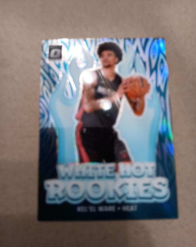 2024-25 Panini Donruss Optic #5 Kel'el Ware White Hot Rookies — front