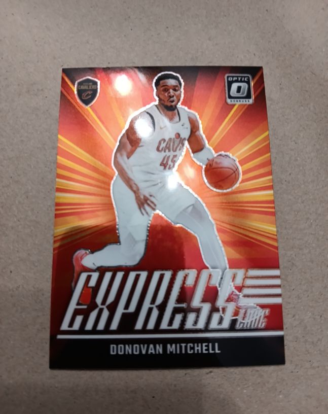 2024-25 Panini Donruss Optic #12 Donovan Mitchell Express Lane — front