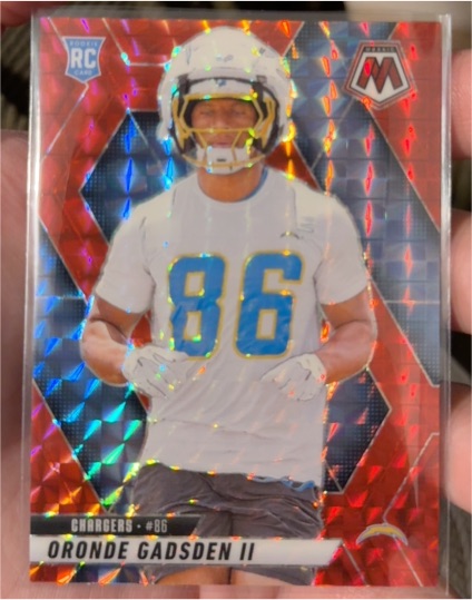 2025 Panini Mosaic #374 Oronde Gadsden II — front