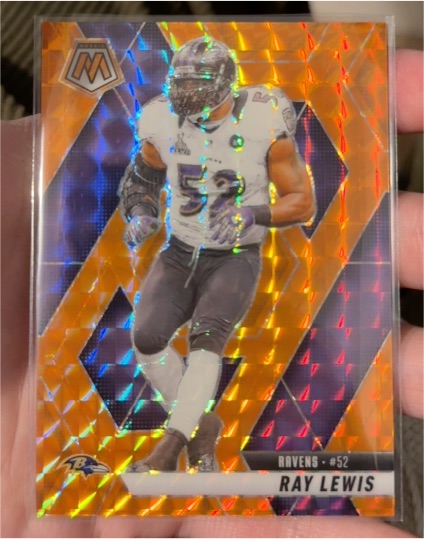 2020 Panini Mosaic #52 Ray Lewis — front