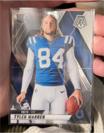 2025 Panini Mosaic #281 Tyler Warren — front