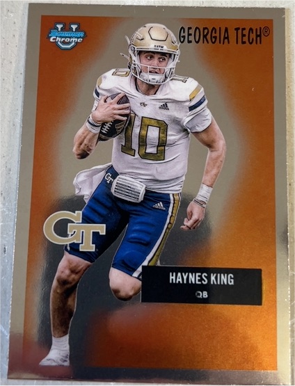 2025 Bowman University Chrome #55AV-23 Haynes King — front