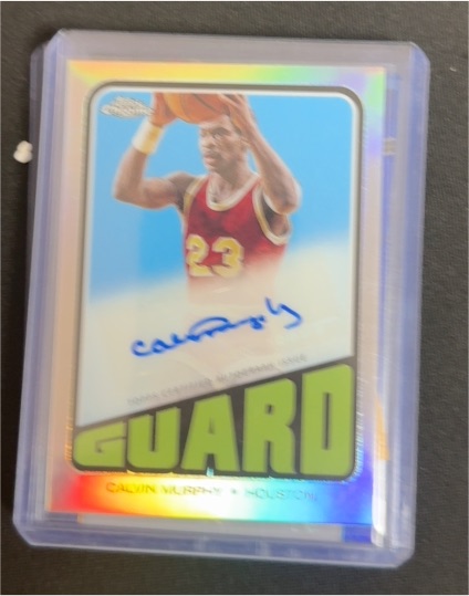 2023-24 Topps Chrome 1972 Topps Autographs #TA-CM Calvin Murphy — front