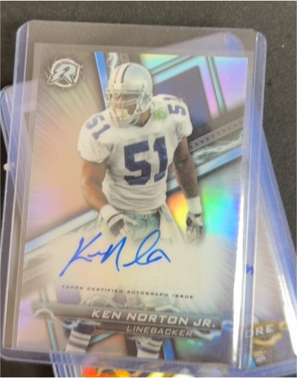 2024 Topps Composite Resurgence Signatures #RA-KNJ Ken Norton Jr. — front