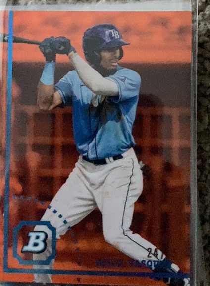 2022 Bowman Heritage #BHP-107 Willy Vasquez — front