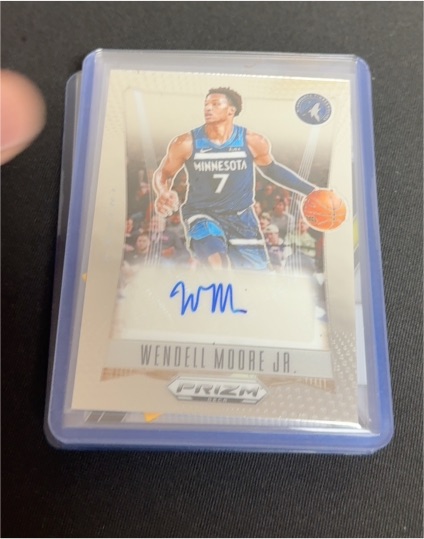2023-24 Panini Prizm Deca #Deca Wendell Moore Jr. — front