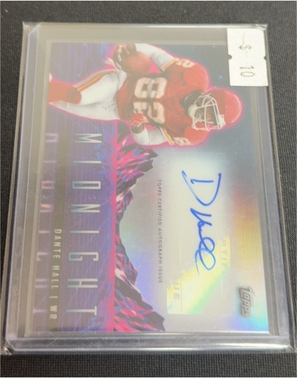 2024 Topps Midnight Horizon Signatures #HZS-DH Dante Hall — front
