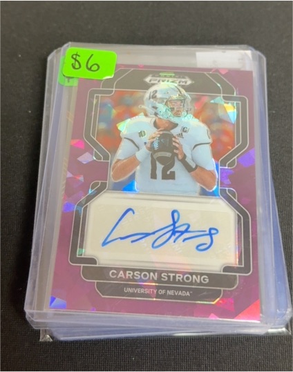 2022 Panini Prizm Draft Picks #12 Carson Strong — front