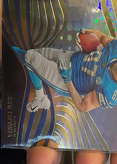 2025 Panini Revolution #SW-LE-ETJ1 Travis Etienne Jr. Blue Swirl — front