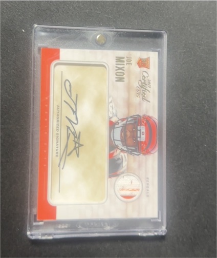 2017 Panini Certified Cuts #221 Joe Mixon — front