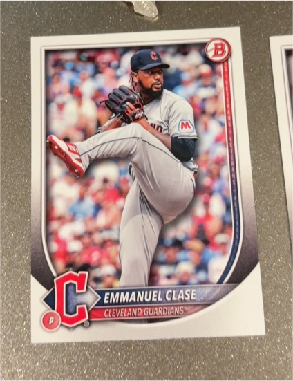 2025 Bowman #15 Emmanuel Clase — front