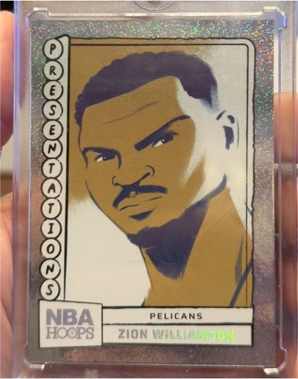 2024-25 Panini NBA Hoops Presentations #9 Zion Williamson — front