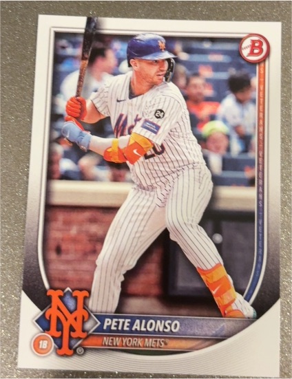 2025 Bowman #56 Pete Alonso — front