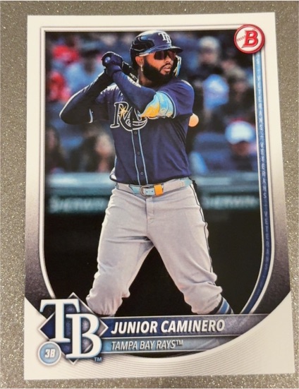 2025 Bowman #13 Junior Caminero — front
