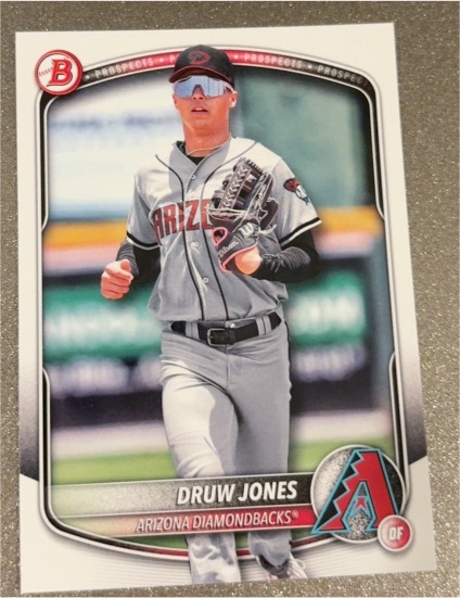 2025 Bowman Prospects #BP-138 Druw Jones — front