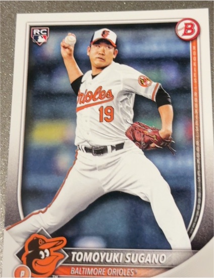 2025 Bowman #41 Tomoyuki Sugano — front