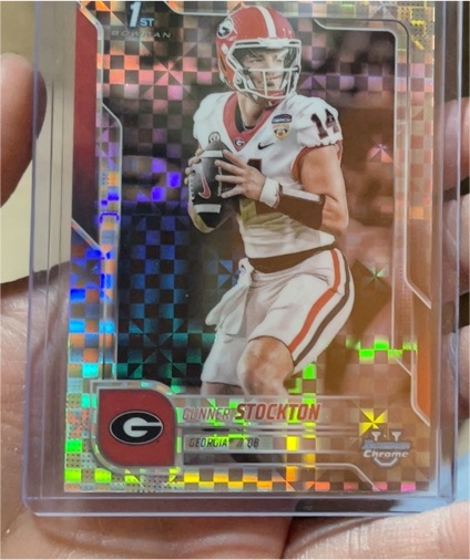 2025 Bowman Chrome University #131 Gunner Stockton — front