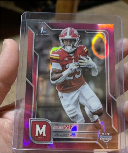 2025 Bowman Chrome University #77 Nolan Ray — front