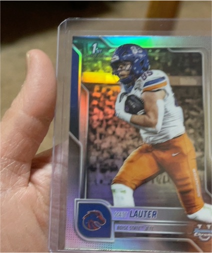 2025 Bowman University Chrome #159 Matt Lauter — front