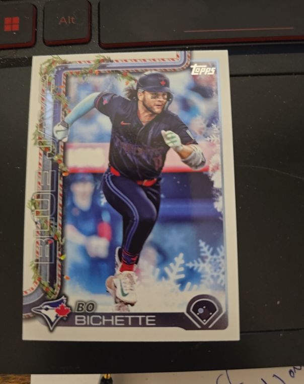 2025 Topps Holiday #H45 Bo Bichette — front