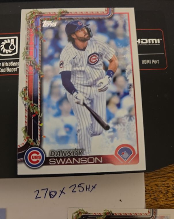 2025 Topps Series 1 #303 Dansby Swanson — front
