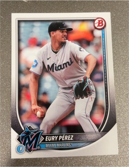 2025 Bowman #39 Eury Pérez — front