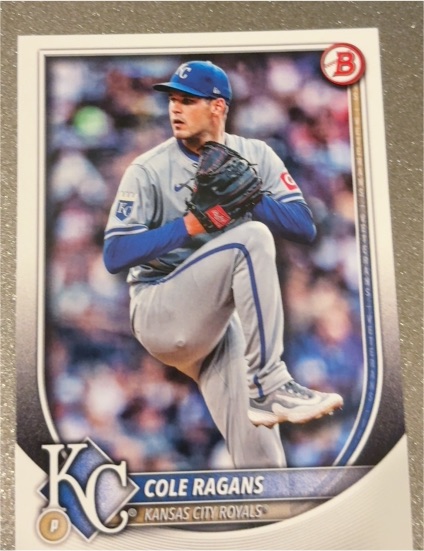 2025 Bowman #40 Cole Ragans — front