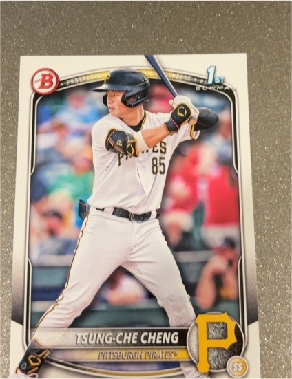 2025 Bowman #BP-95 Tsung-Che Cheng — front