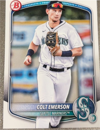 2025 Bowman #BP-17 Colt Emerson — front