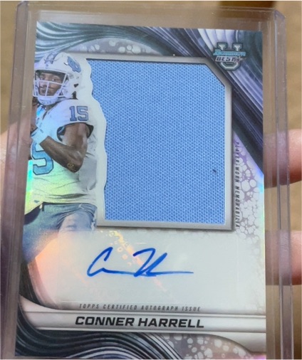 2024 Bowman Best University #PJA-CH Conner Harrell — front
