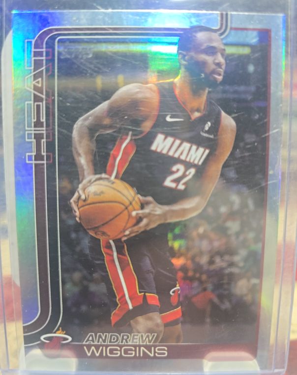 2025-26 Topps #77 Andrew Wiggins — front