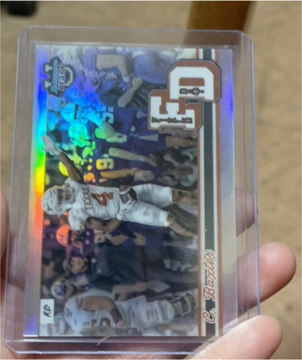 2024 Bowman's Best University Field Day #FD-20 C. Baxter — front