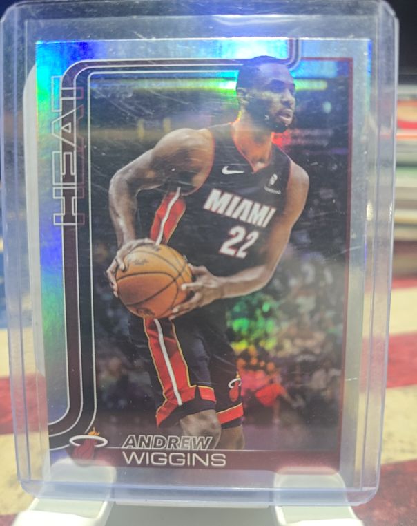 2025-26 Topps #77 Andrew Wiggins — front