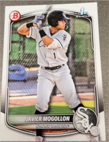 2025 Bowman #BP-68 Javier Mogollon — front