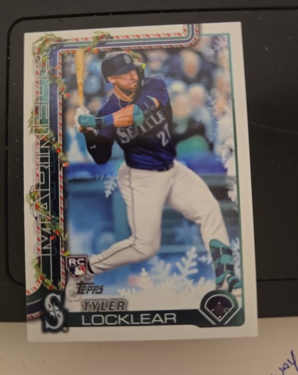 2025 Topps Holiday #H165 Tyler Locklear — front