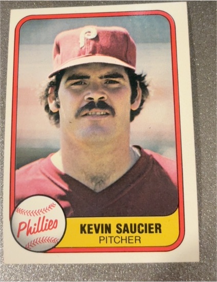 1981 Fleer #24 Kevin Saucier — front