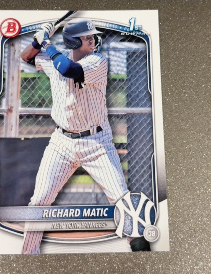 2025 Bowman #BP-71 Richard Matic — front