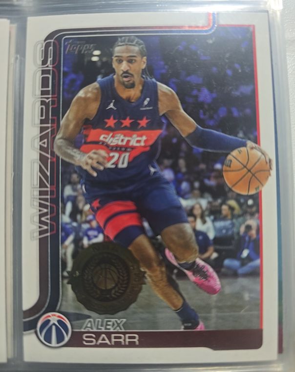 2025-26 Topps Basketball #96 Alex Sarr — front