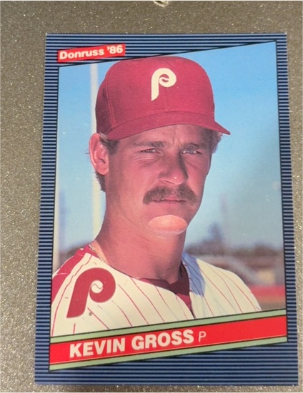 1986 Donruss #529 Kevin Gross — front