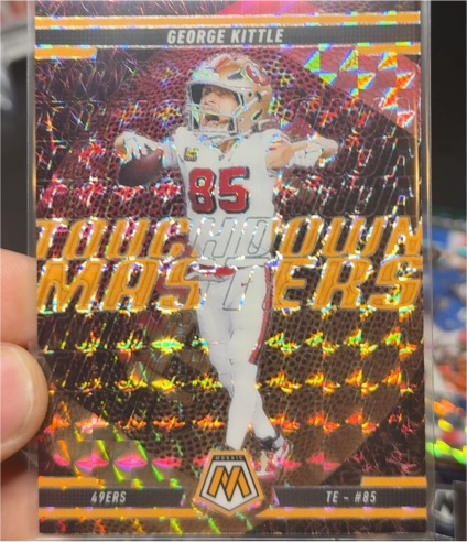 2025 Panini Mosaic Touchdown Masters #14 George Kittle — front