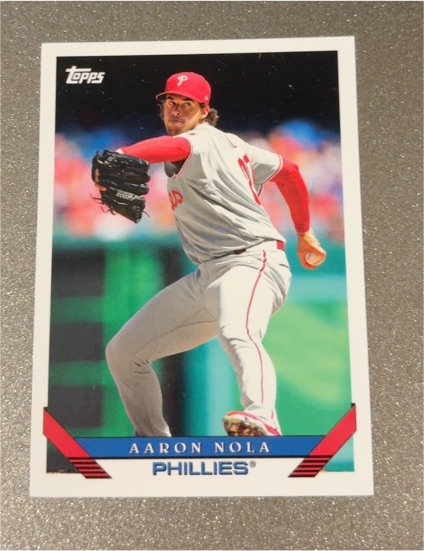 2019 Topps Archives #253 Aaron Nola — front