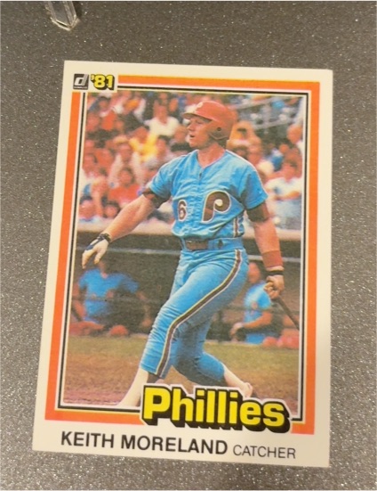 1981 Donruss #382 Keith Moreland — front