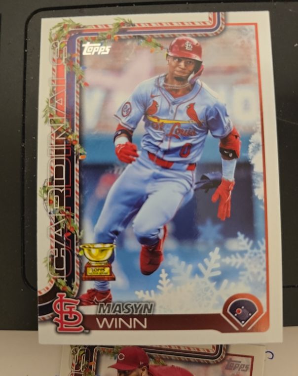 2025 Topps Holiday #H193 Masyn Winn — front