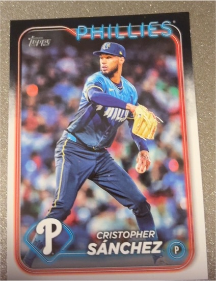 2024 Topps Update #US32 Cristopher Sánchez — front